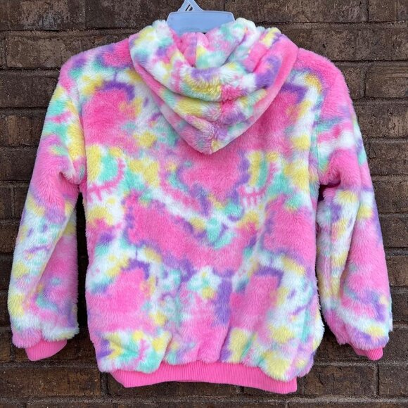Betsey Johnson Cozy Faux Hoodie Sz L - Picture 3 of 5